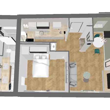 Créon Appartchic - Appartement Standing - Plein Centre & Parking Prive מראה חיצוני תמונה