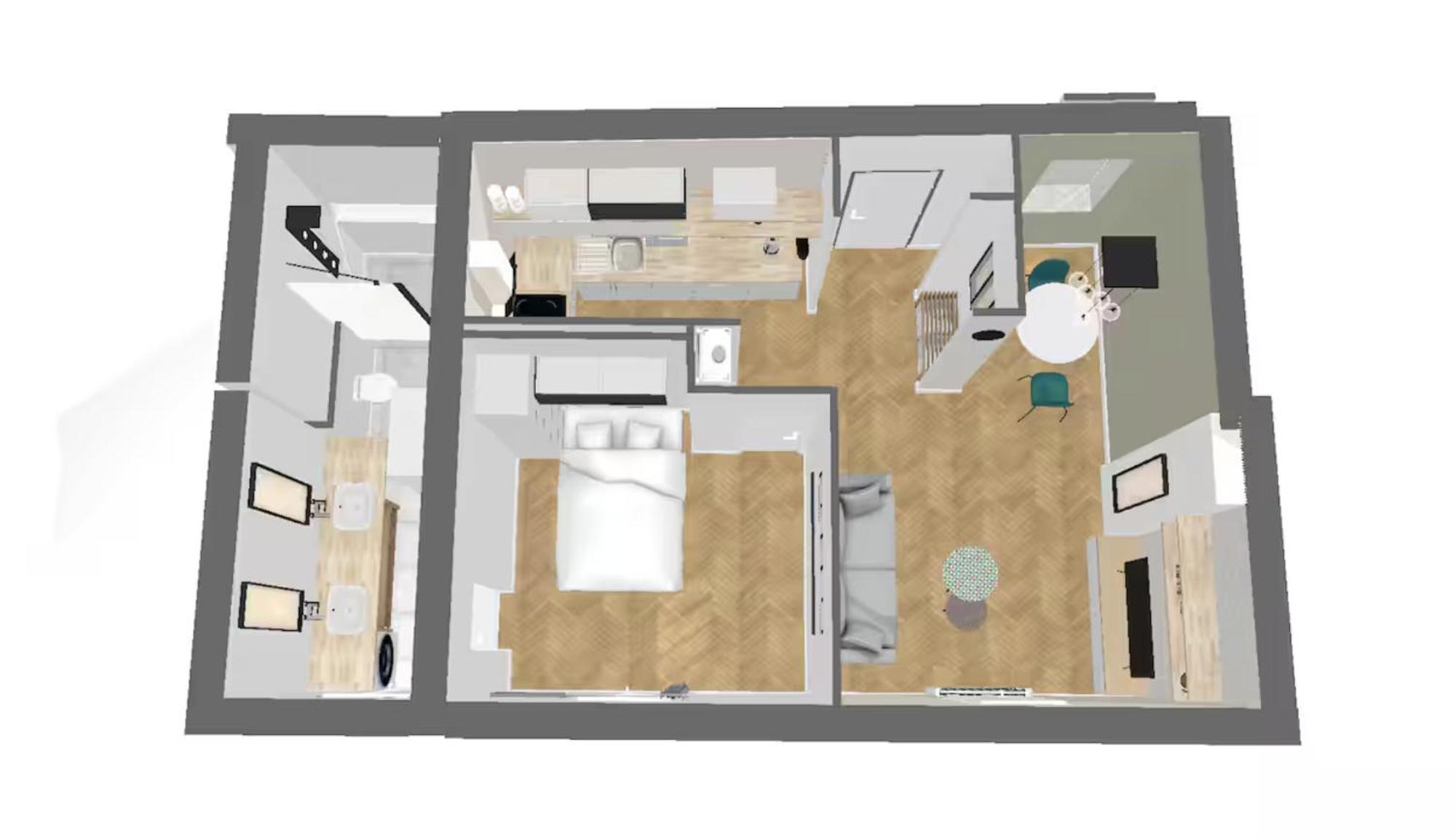 Créon Appartchic - Appartement Standing - Plein Centre & Parking Prive מראה חיצוני תמונה